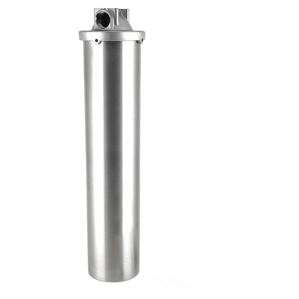 Магистральный фильтр Raifil HMF-20B, 20" Big Blue, синий, 1" BSP, с клапаном сброса давления